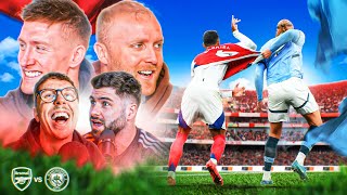 ARSENAL vs MAN CITY! | Pitch Side LIVE!