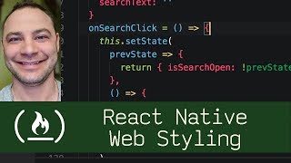 React Native Web Styling (P7D12) - Live Coding with Jesse