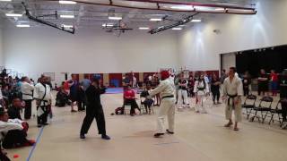 USAMA Tournament sparring