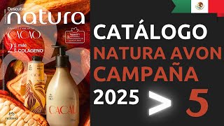 🥰 CATÁLOGO NATURA MÉXICO CROSS SELLING Campaña 5 2025 ✅