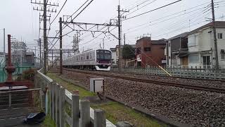 東京メトロ半蔵門線08-103F急行久喜行き春日部駅～一ノ割駅間通過