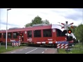 spoorwegovergang vriezenveen dutch railroad crossing