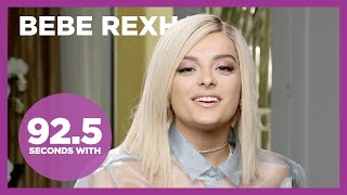 Bebe Rexha Tells Us Her Favourite Halloween Costume | 92.5 Seconds With KiSS 92.5