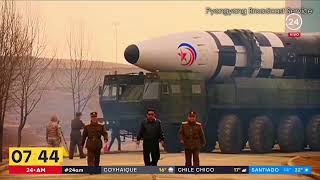 Corea del Norte disparó un nuevo misil balístico | 24 Horas TVN Chile