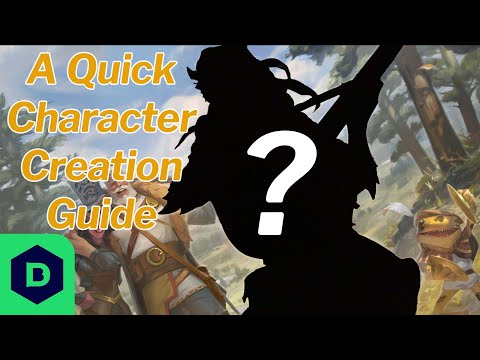 D&D 5E – Quick Guide to Character Creation