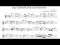 Desireless, Jan Garbarek solo transcription