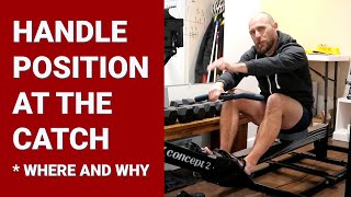 Indoor Rowing Technique | Proper Handle Position at the Catch
