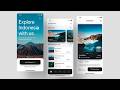 Flutter Travel App UI Design || Travel App Flutter