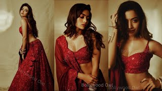 Rashmika Mandanna got a New Photoshoot done in red Lehenga | @prashantroygamer