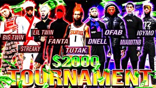 Every COMP PLAYER Played In THE BIGGEST $2000 NBA2K24 COMP STAGE TOURNAMENT OF THE YEAR..😱*MUST SEE*