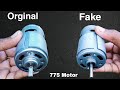 Original 775 Motor vs Fake 775 Motor