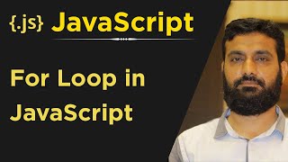 For Loop in JavaScript in Urdu | Loops in JavaScript | Urdu & Hindi