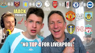 Our Gameweek 32 Premier League Predictions with JaackMaate - LIVERPOOL BOTTLE?!