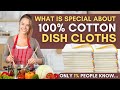 What Is Special About 100% Cotton Dish Cloths | Dish Cloths | kitchen towels | Kitchen Cloths