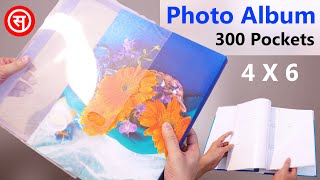 Photo Album Book Unboxing - 300 Pockets | 4 X 6 Natraj Photo Album [SANEETS Gear]