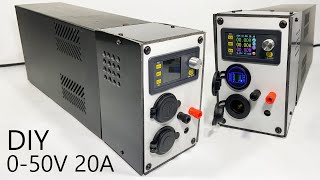 How To Make 0-50V 20A Adjustable Bench Power Supply | RIDEN® DPS5020