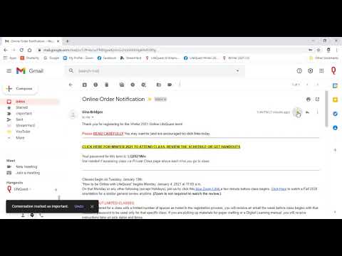 Gmail - how to save important emails