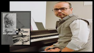 Jokhon Porbe Na Mor Payer Chinho - Rabindra sangeet Piano Instrumental