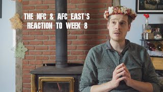 The NFC & AFC East's Reaction to Week 8