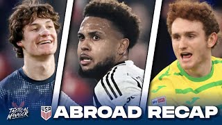 Captain Mckennie SHINES | Sargent SCORES | Paxten SINKS PSV | USMNT Abroad