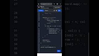 Solve N-Queens Puzzle in JavaScript | Backtracking Algorithm Explained with Code