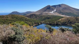 【宮崎県えびの市】池巡りコース、白鳥山、甑岳の景色動画 霧島連山