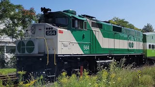 (F59 564) GO 1961 (Niagara Excursion) - 349 With 564 In Hamilton Ontario