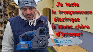 [IN LUMBERJACK MODE] I TRY THE CHEAPEST ELECTRIC CHAINSAW ON THE INTERNET 🪚🪵🪓🪵