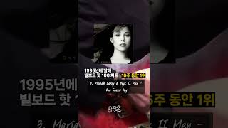 미국 빌보드 차트에서 1위를 가장 오래 유지한 팝송 3가지  #노래추천 #팝송추천