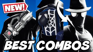 BEST COMBOS FOR *NEW* SPIDER-MAN NOIR SKIN! - Fortnite