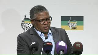 [WATCH LIVE] Media briefing on outcomes of the meeting between ANC delegation led by Secretary-G…