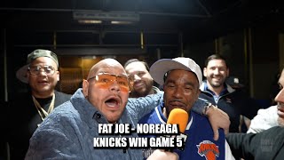 Fat Joe Noreaga Mike Vic Smoke champs Knicks win game 5