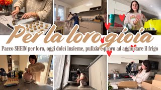 Finalmente il pacco SHEIN che aspettavano/ pulizia insieme/ preparo dolci sani e non/ debbyg vlog✨