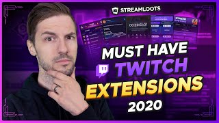 5+1 MUST HAVE Twitch Extensions 💎 Create a unique channel (2021)