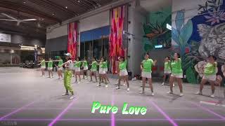 🎼 Pure Love 纯情dj版🎥 现教现录💃 JL Dancing Group