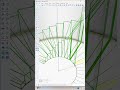 ✅how to make curve staircase in sketchup new sketchup viralvideo youtubeshorts