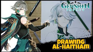 Drawing Al-Haitham | Genshin Impact