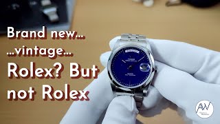 Brand new..vintage...Rolex? But not Rolex | Tudor Prince Date + Day