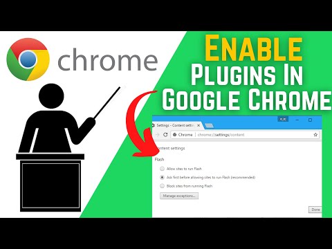 How To Enable Or Disable Plugins In Google Chrome