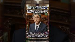 河野太郎の家族、政治家だらけ！魔理沙, 今回は河野太郎について解説するぜ… #shorts 956