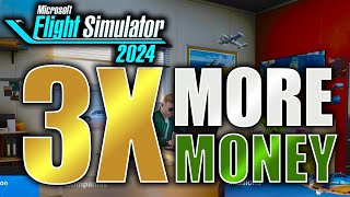 Earn money 3x FASTER in Microsoft Flight Simulator 2024 CAREER MODE