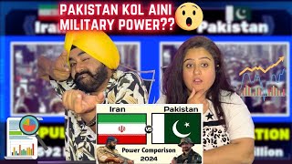 Preet Bani Reacts On~ Iran vs Pakistan Military Power 2024 | An informative video to compare them!