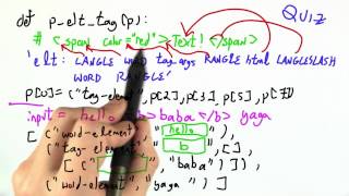 Parsing Tags Solution - Programming Languages