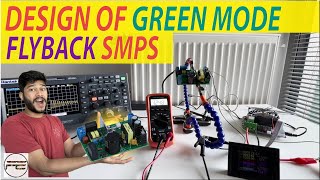 How to Design an SMPS using Flyback Converter? Green mode Power Supply | Switch mode Power Supply.