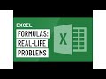 Solving Real Life Problems in Excel