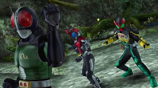 仮面ライダーBLACK RX VS 仮面ライダーオーズ＆仮面ライダーカブト