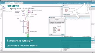 [WHAT'S NEW Simcenter Amesim] Discovering the new user interface
