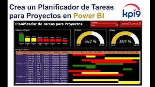 Crea un Planificador de Tareas para Proyectos en Power BI