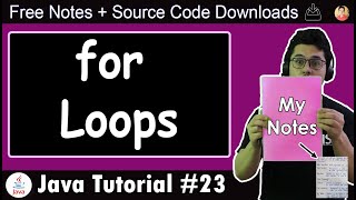 Java Tutorial: The for Loop in Java