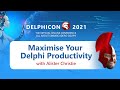 Maximise Your Delphi Productivity - with Alister Christie